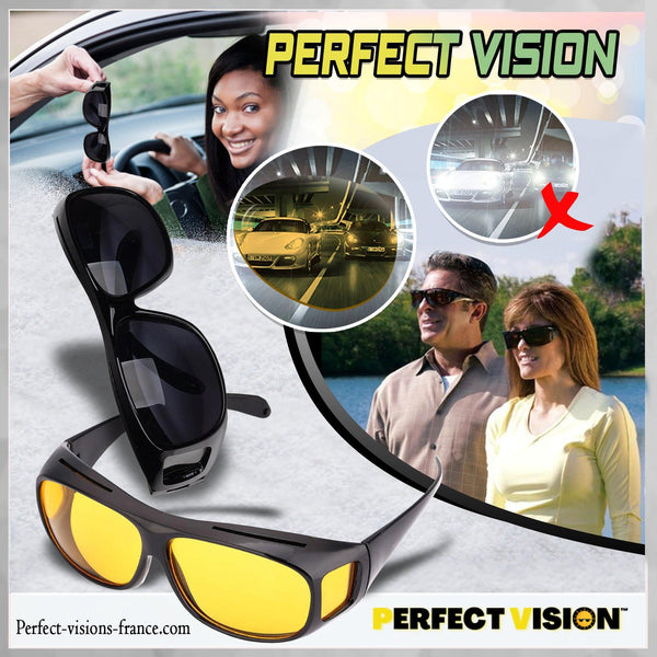 Lunettes de conduite pour voiture - Vision nocturne - Lunettes de conduite  - Lunettes de protection d'écran - Lunettes de protection contre les